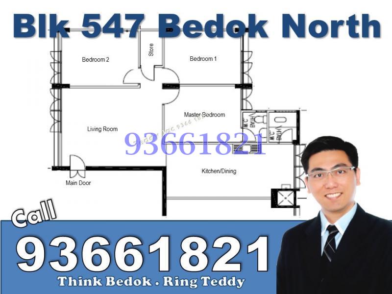 Blk 547 Bedok North Street 3 (Bedok), HDB 4 Rooms #85913062